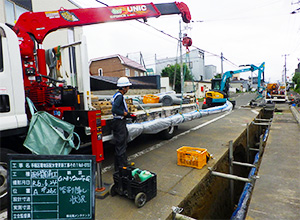 手稲区曙地区 水道工事（令和6年）