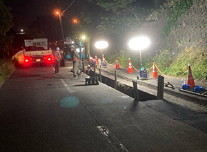 手稲区本町地区 水道工事（令和7年）